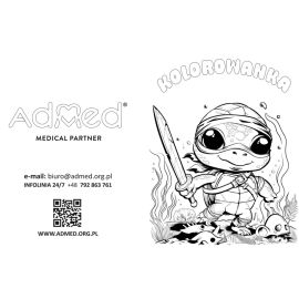 Książeczka - kolorowanka 12 stron