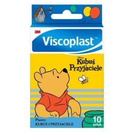 Zestaw plastrów KUBUŚ i PRZYJACIELE Viscoplast 3M - 10szt.