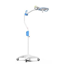 Lampa bezcieniowa zabiegowo - operacyjna  S200M przejezdna - biała, niebieska