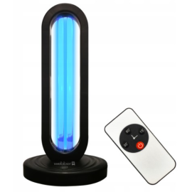 Lampa UV-C 38W, przenośna, sterylizująca z ozonowaniem, zasięg do 60m2