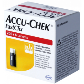 Lancety Accu-Chek FastClix, do glukometru - op. 204 szt.