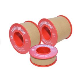 Leukoplast - przylepiec z włókna celulozowego (wiskoza) - taśma przylepna, plaster w rolce