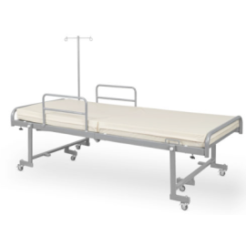  ŁÓŻKO szpitalne składane – dostawka