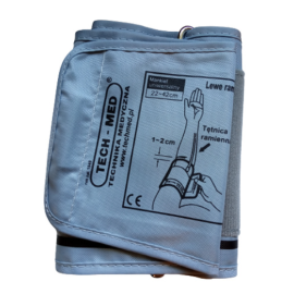 Mankiet do ciśnieniomierzy, uniwersalny 22-42cm, TECH-MED