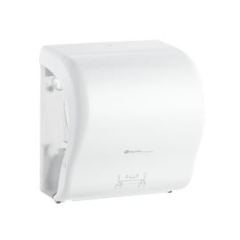 Mechaniczny podajnik ręczników papierowych w rolach MERIDA LUX CUT AUTOMATIC MAXI