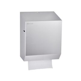 Mechaniczny podajnik ręczników papierowych w rolach MERIDA STELLA AUTOMATIC MAXI Anti-FingerPrint , stal matowa z powłoką AFP