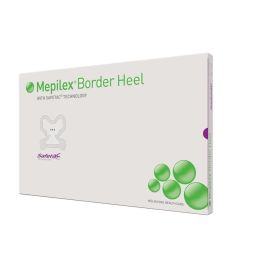 Mepilex® Border Heel - pięciowarstwowy opatrunek piankowy do stosowania na piętach