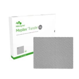 Mepilex® transfer AG - silikonowy opatrunek antybakteryjny