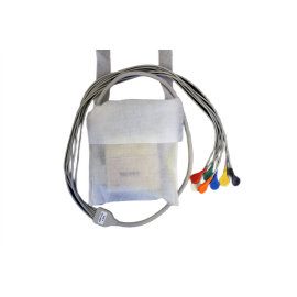 Pokrowiec, etui na holter EKG oraz ciśnieniowy, jednorazowy, włókninowy