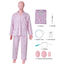 Model lalki żeńskiej - opieka nad pacjentem