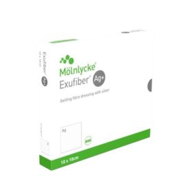 Exufiber® AG+ Opatrunek żelujący z włókien z dodatkiem srebra