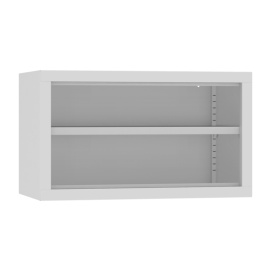 Nadstawka do regału zamkniętego RZ 202 LX, 1 półka, 465 mm x 800 mm x 435 mm, RZ 402 LX