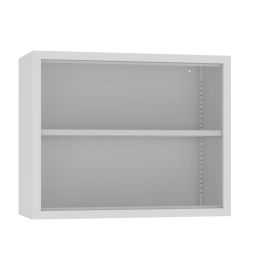 Nadstawka do regału zamkniętego RZ 203 LX, 1 półka, 800 mm x 1000 mm x 435 mm, RZ 803 LX