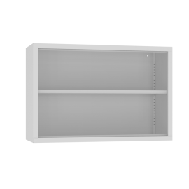 Nadstawka do regału zamkniętego RZ 212 LX, 1 półka, 800 mm x 1200 mm x 435 mm, RZ 804 LX