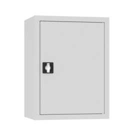 Nadstawka metalowa, do szafy SBM 201, 1-drzwiowa, 1 półka, 800 mm x 600 mm x 435 mm, SBM 801 M LX