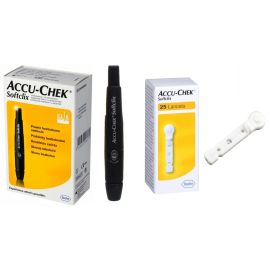 Zestaw nakłuwacz Accu-Chek SoftClix + 25 sztuk lancetów Accu-Chek SoftClix