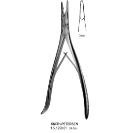 Odgryzacz kostny SMITH-PETERSON  prosty 3mm, długość 24 cm