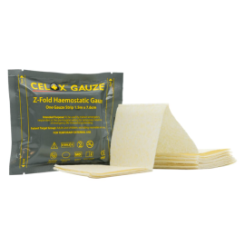 Opatrunek hemostatyczny Celox Gauze Z-Fold