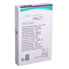 Opatrunek hydrokoloidowy GRANUFLEX EXTRA THIN, różne rozmiary