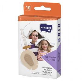 Plastry korygujące do terapii wzroku MATOPAT OPTIMED JUNIOR - 10 szt.