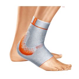 Orteza stabilizująca staw skokowy z wkładką silikonową AIR-MATRIX, szara, MALLEO-HIT SUPREME Sporlastic