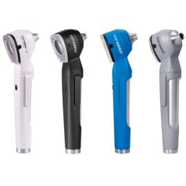Otoskop LuxaScope Auris LED-Ring 3,7V, zasilanie akumulatorowe