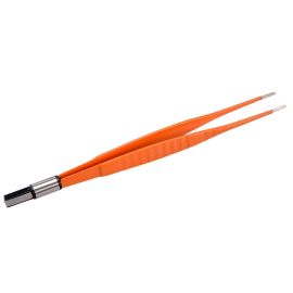 Pęseta bipolarna prosta długa Ultra Non-Stick UNS, 18 cm, wielorazowa