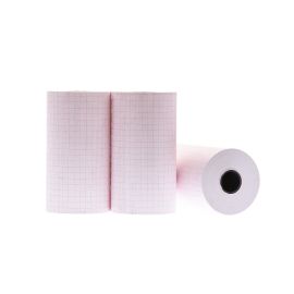 Papier rejestracyjny do ekg  E-300 FARUM 110x40 z nadrukiem - ROLKA