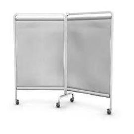 Parawan mobilny dwuskrzydłowy - PJ-02KO 2x70 (MAT)  -  Wymiary: 2sztuki:  70x170 cm