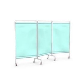 Parawan mobilny trzyskrzydłowy  - PJ-03ST 3x70 (MAT)  - Wymiary: 3x 70x170 cm