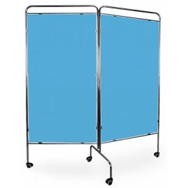 Parawan chromowany II z płytą PCV - różne kolory