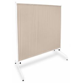 Parawan metalowy I (składany) szeroki na kółkach -  różne kolory