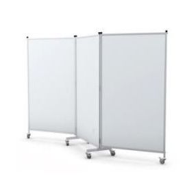 Parawan mobilny trzyskrzydłowy PJ-03ST - Wymiary: 3sztuki:  700x1700 mm