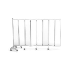 Parawan harmonijkowy siedmioskrzydłowy, mobilny - PH-01 - wymiary jednego skrzydła: 30x150 cm