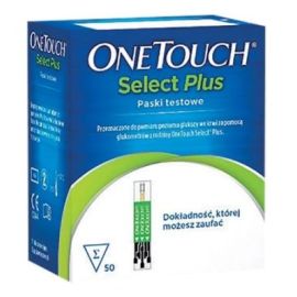 Paski testowe do glukometru - ONE TOUCH SELECT PLUS - op. 50szt.