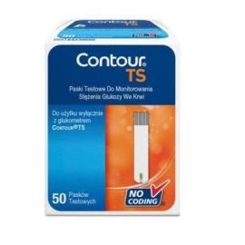 Paski testowe do glukometru Contour TS - op. 50 szt.