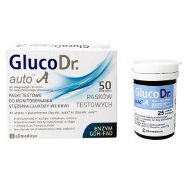 Paski testowe do glukometru GlucoDr. auto A - op. 50 szt.