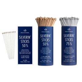 Silverin® Sticks 50% lub 75%, patyczki z azotanem srebra i azotanem potasu - op. 10 szt./100 szt.