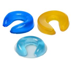 Pierścień pozycjonujący pod głowę, żelowy, otwarty, z filmem lub bez filmu