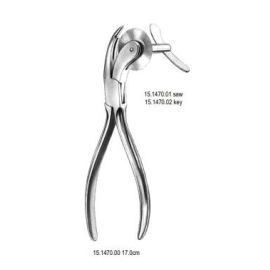 Piła do cięcia pierścieni, długość 17 cm 