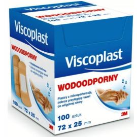 Plastry wodoodporne VISCOPLAST 3M  - 100 szt.