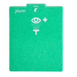 Zamykany naścienny pojemnik na płukanki do oczu PLUM EYE WASH