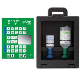 stacja PLUM iBox 2 zamykana z płukankami pH Neutral 200 ml + Eyewash 500 ml