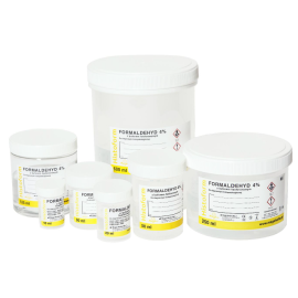 Pojemnik z 4 % formaliną - różne pojemności