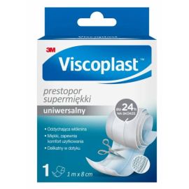 Plaster z opatrunkiem Viscoplast™ PRESTOPOR Super Miękki
