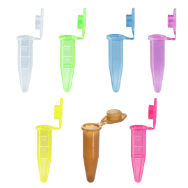Probówki typu Eppendorf, 1,5 ml, 10,8 x 39 mm, różne kolory - op. 500 szt.
