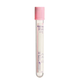 Probówki z K3EDTA i aprotyniną, 5 ml, do analizy hormonów, korek różowy, BD Vacutainer - op. 100 szt.