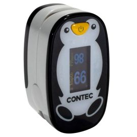 Pulsoksymetr napalcowy dla dzieci, Contec CMS50N1, pingwinek