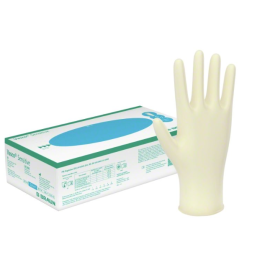 Rękawiczki lateksowe, bezpudrowe, białe, Vasco Sensitive B.Braun - op. 100 szt./90 szt. (XL)