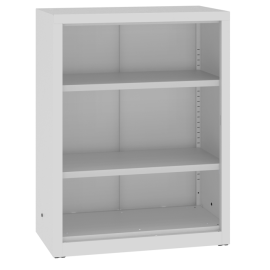 Regał zamknięty, 2 półki, 1040 mm x 800 mm x 435 mm, RZ 102 LX